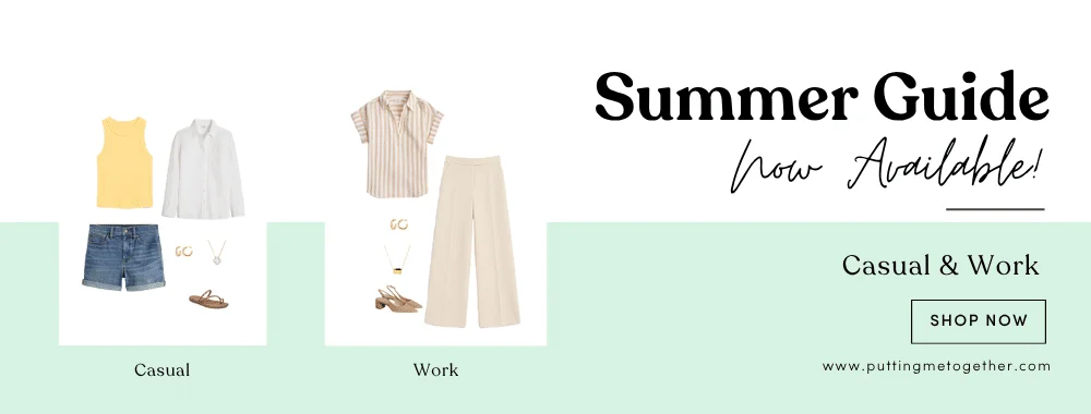 Summer 2026 wardrobe and outfit guide banner