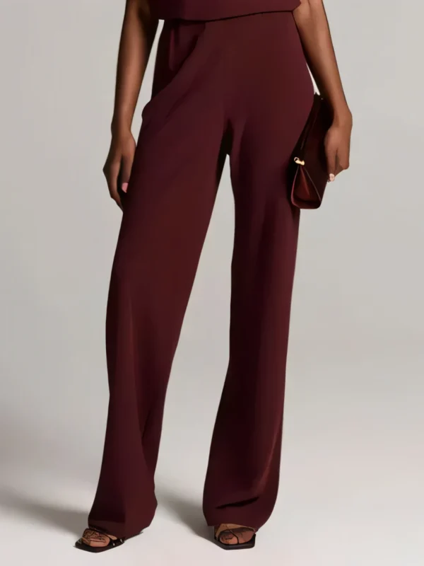 The Burgundy Pant That Finally Made Me Quit Heels